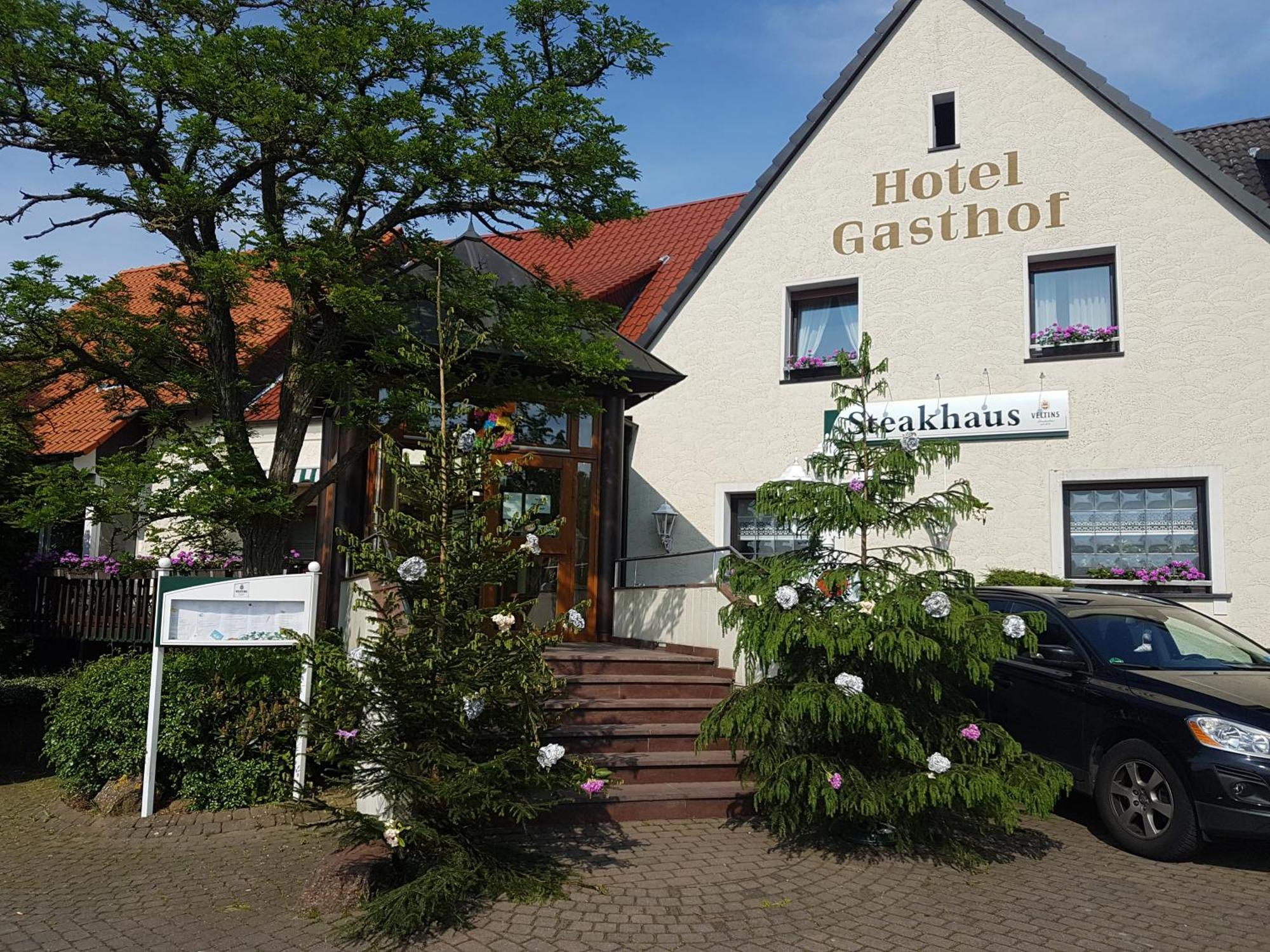 Hotel Schwarze Ense Bagian luar foto